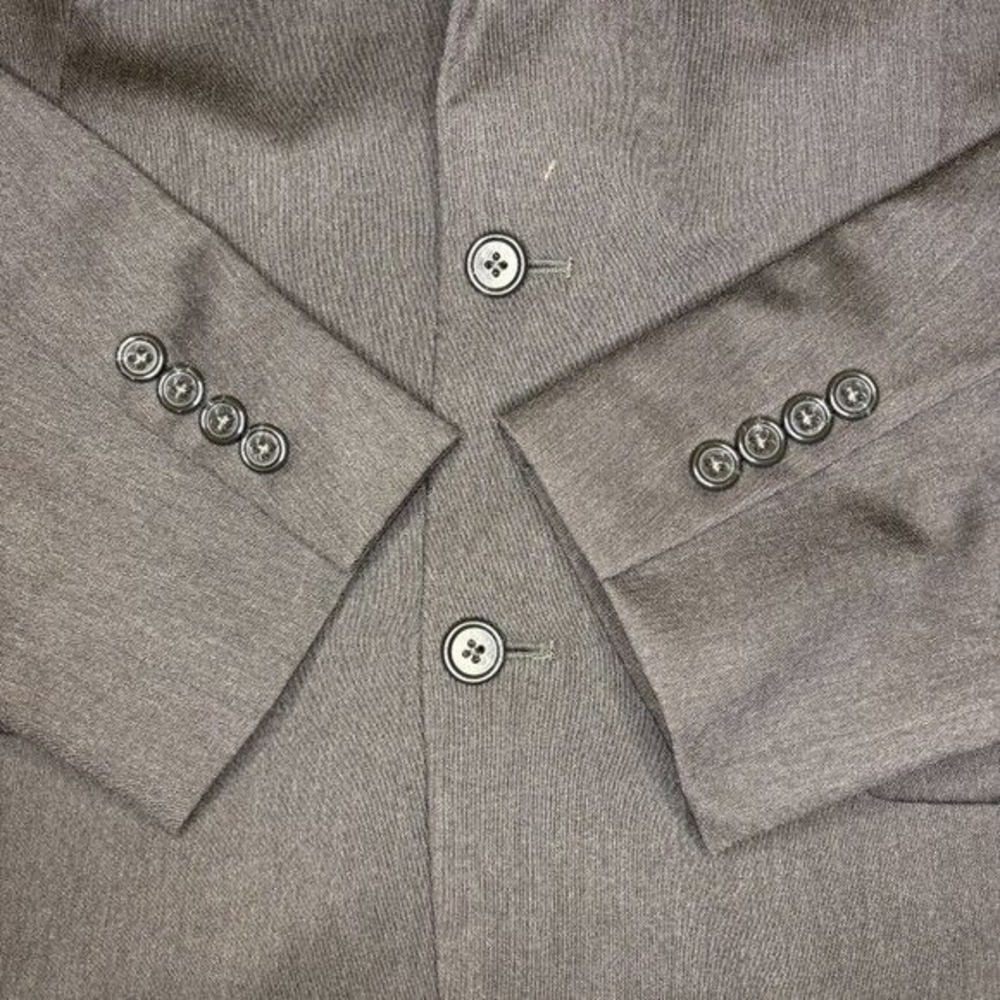 Jos A Bank Signature Collection Mens 40R 100% Wool Blazer Sport Jacket Black - Picture 6 of 14